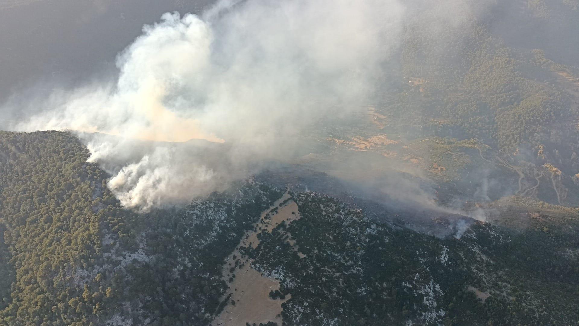 Türkiye fights Kaş fire, extends support to France