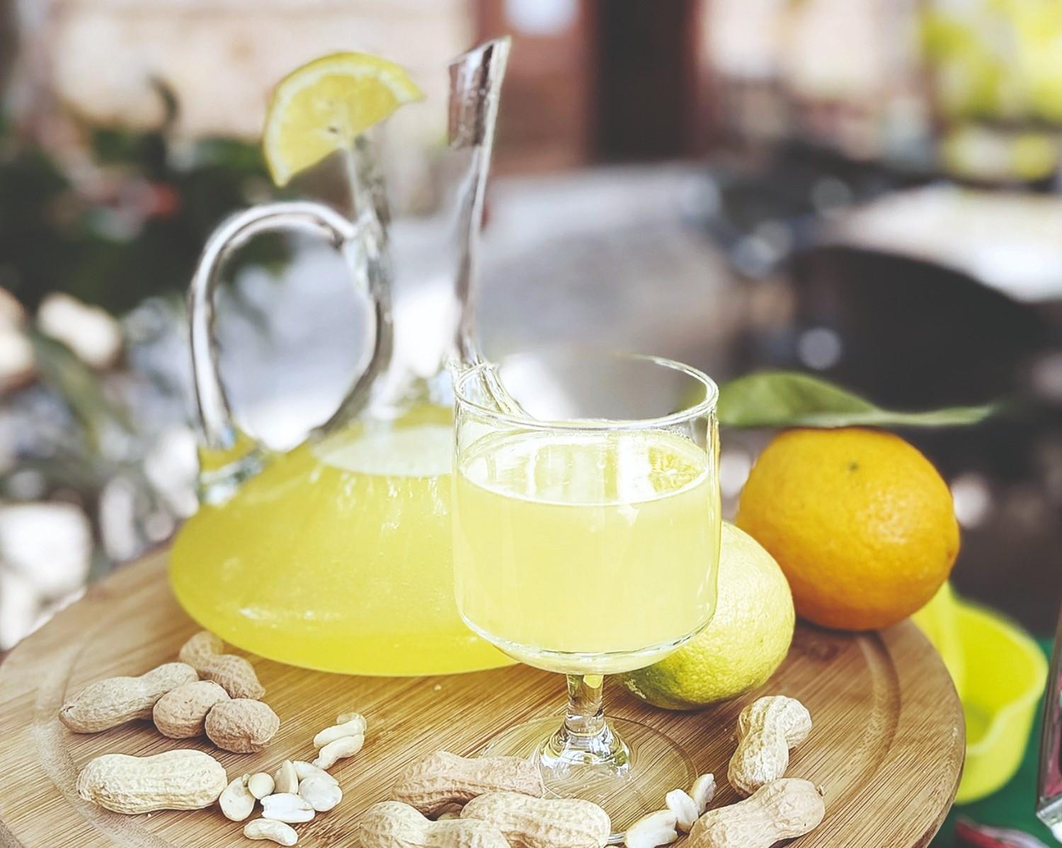 Alanya’s signature lemonade blends lemon, peanut flavors