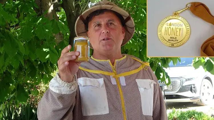 Turkish beekeeper’s honey wins golden medal in UK