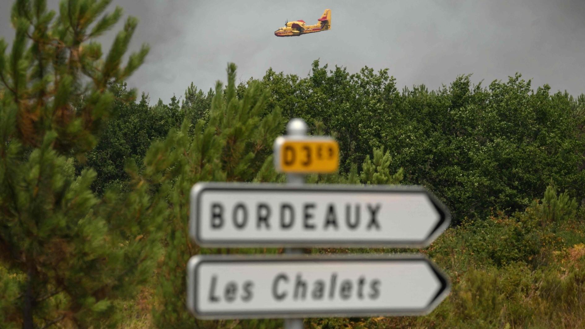 Wildfires near Bordeaux bring more troubles to France’s wine industry