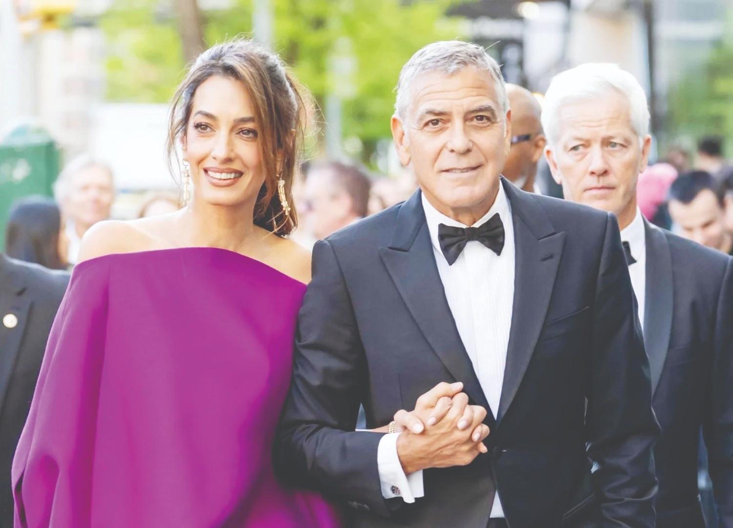 Wildfires force Clooney’s family to evacuate home