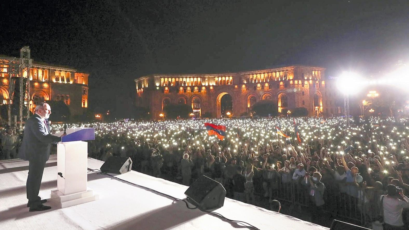 Armenia government resigns after parliament's transition