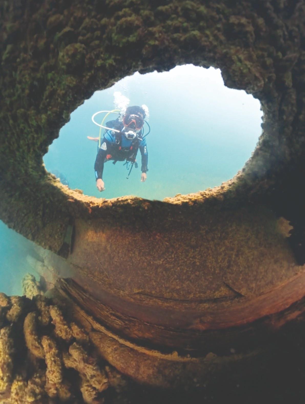 Divers explore Van Lake’s underwater heritage