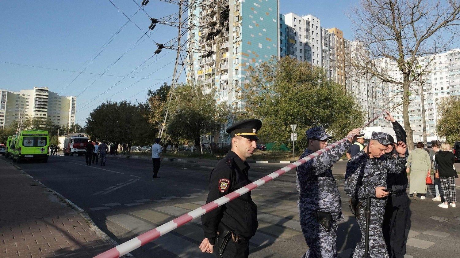 Drone strike on Moscow region kills 5