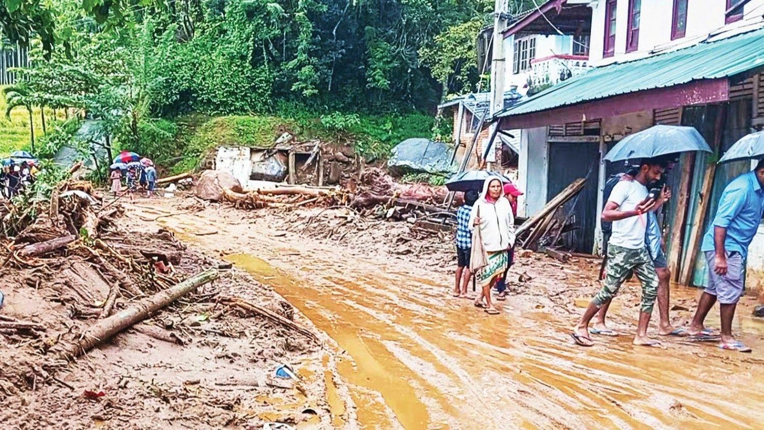 India floods, landslides kill more than 100 since July