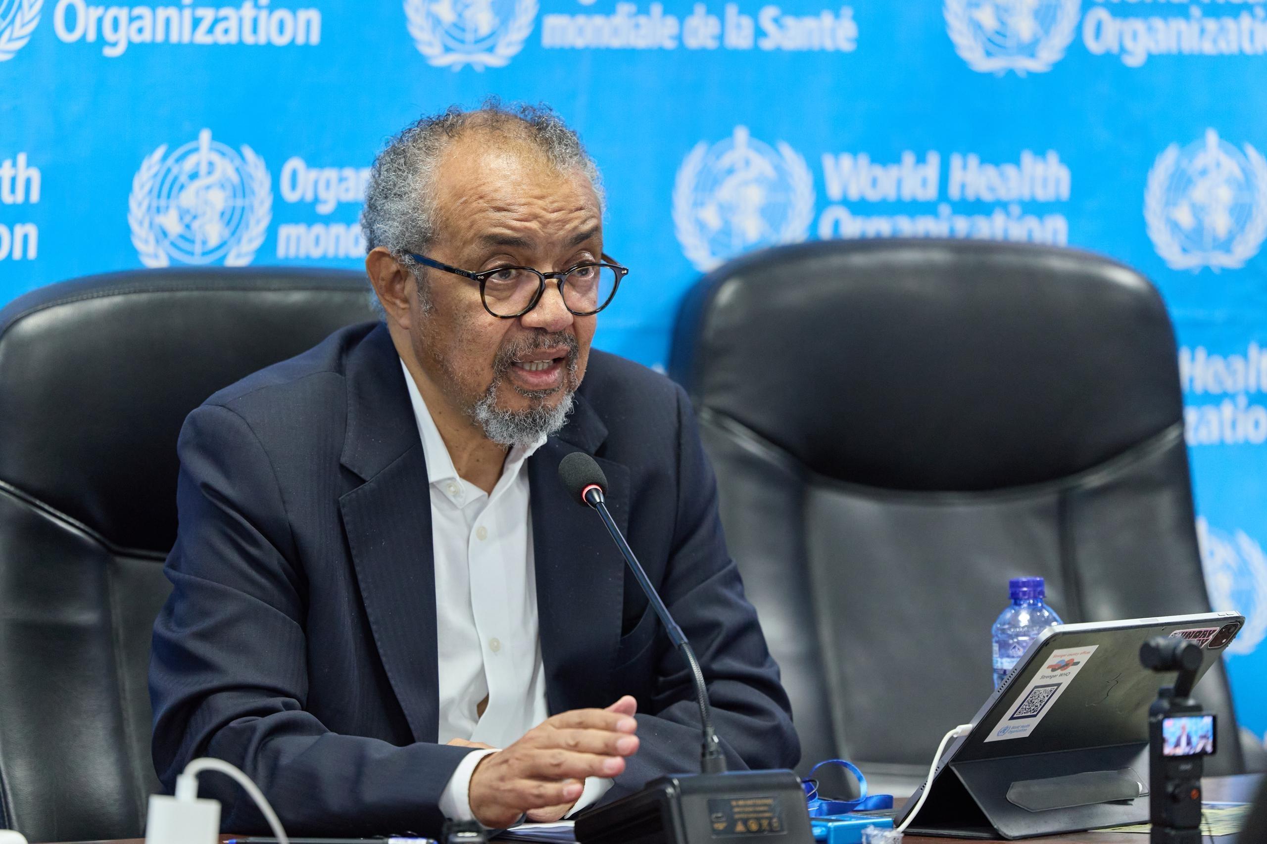 WHO chief urges stronger Ebola response in DR Congo visit
