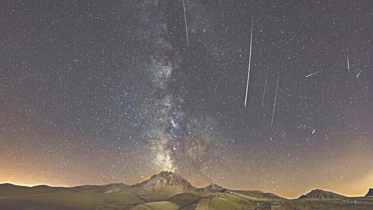 Perseid meteor shower event set at Erciyes peak
