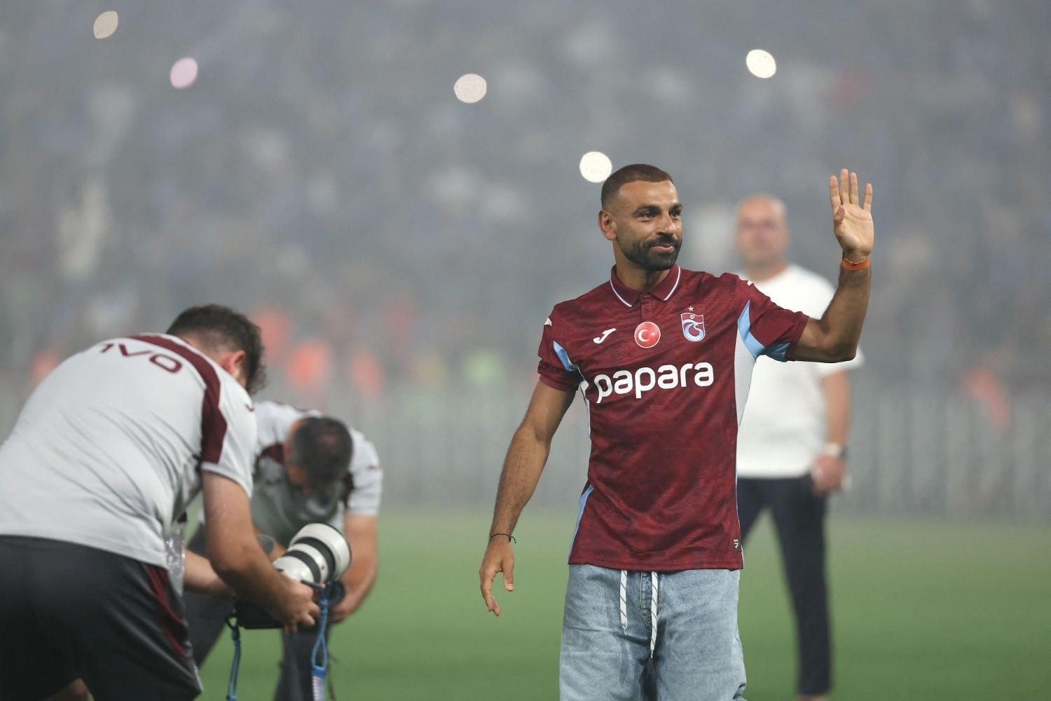 Ecstatic Trabzonspor embraces Mohamed Salah