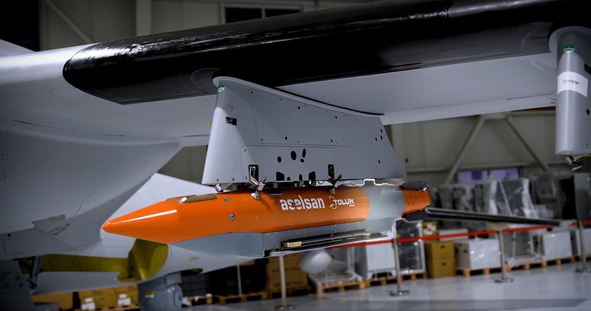 Türkiye tests bunker-busting munition from Akıncı drone