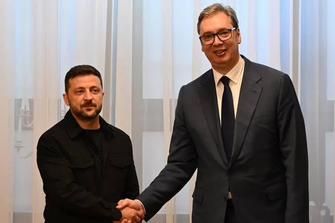 Ukraine's Zelensky visits Russian ally Serbia for talks