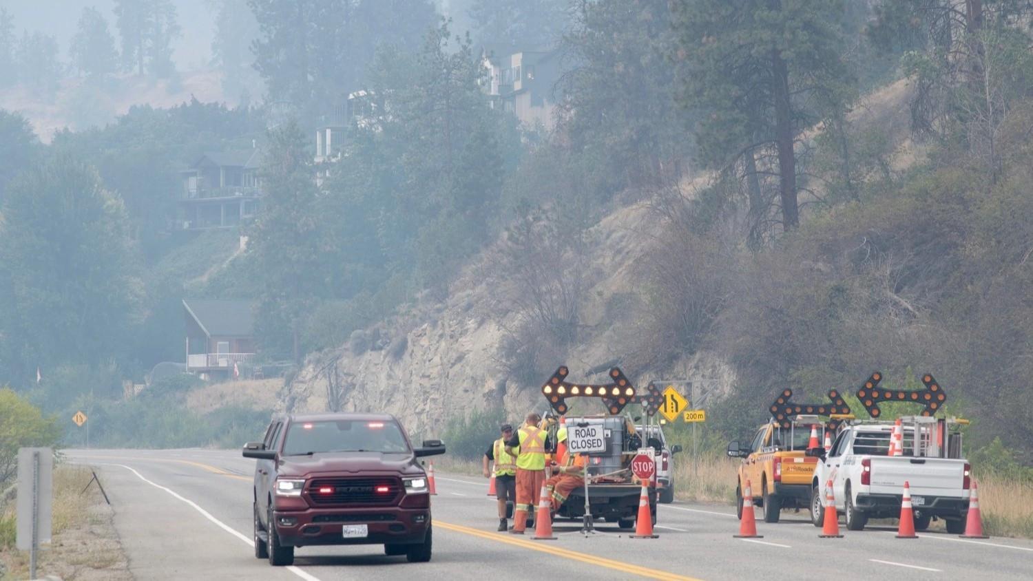 Wildfire forces 20,000 evacuations in western Canada