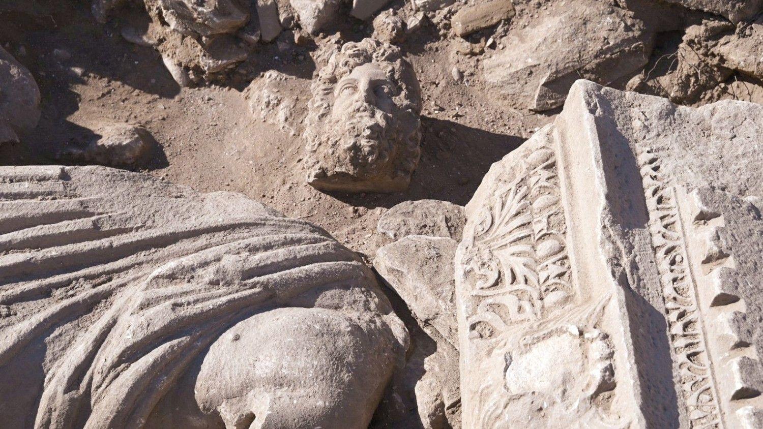 ‘God of healing’ found at Aspendos