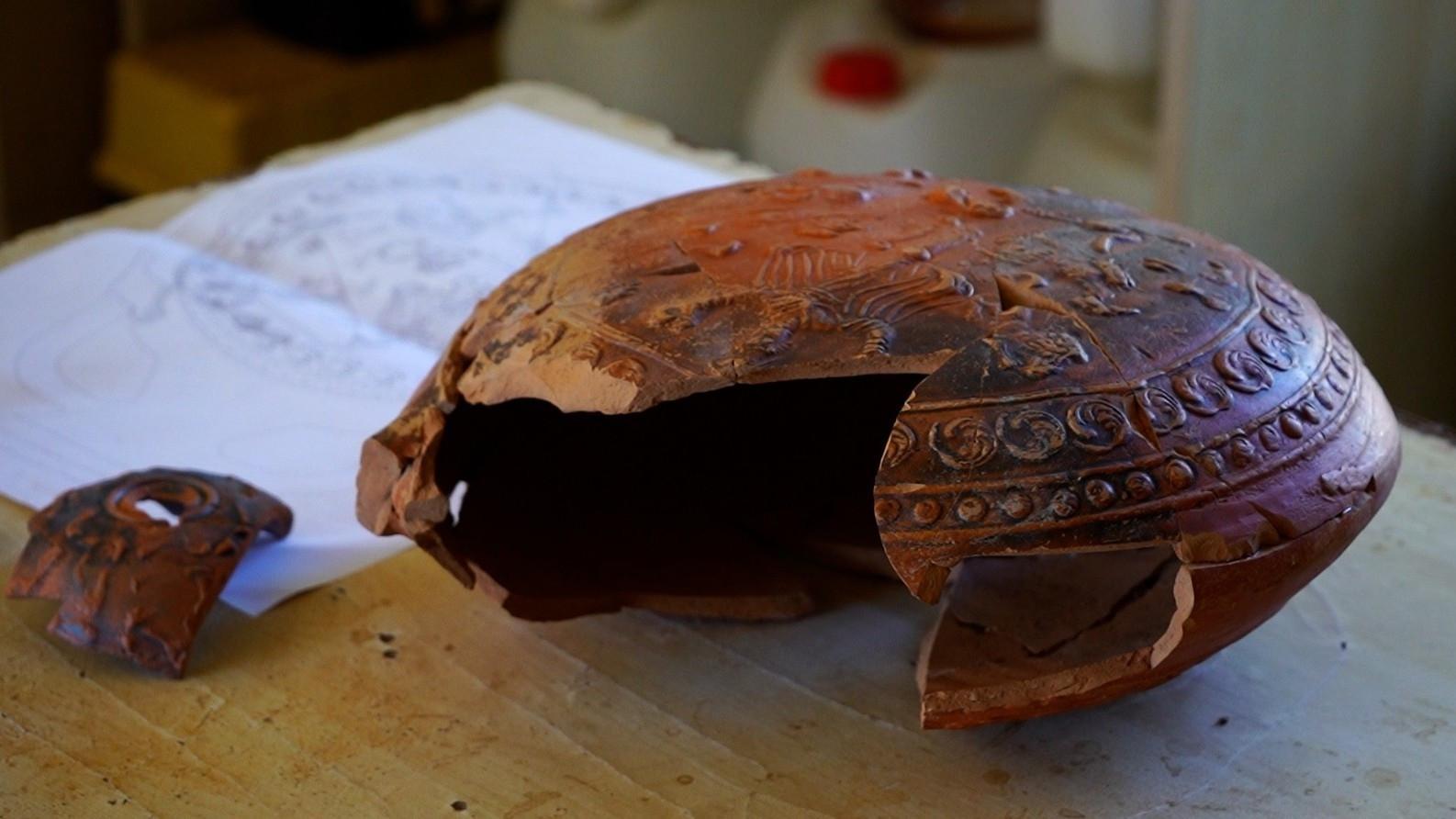 Liturgical vessel unearthed at ancient Pisidian Antioch