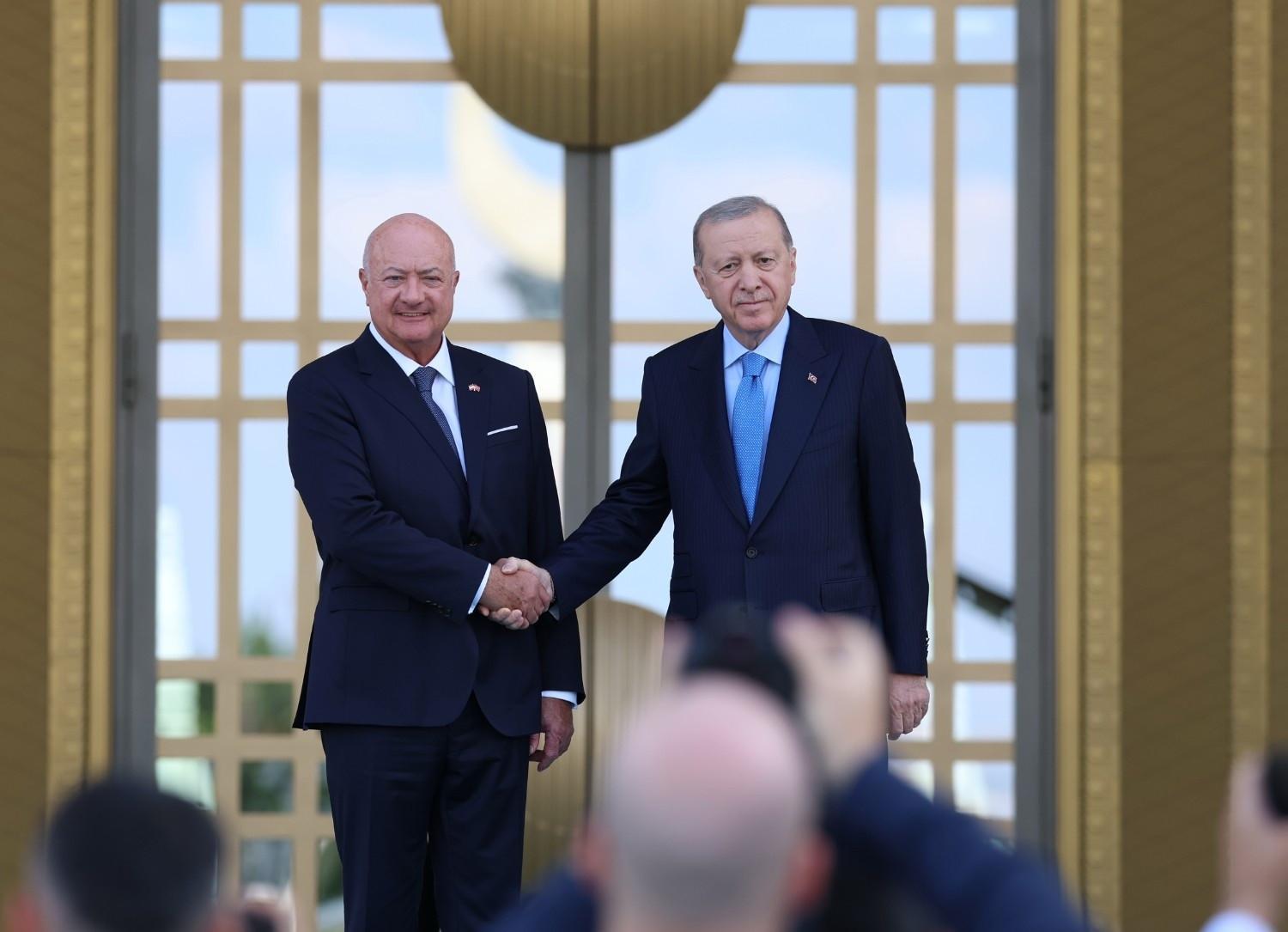 Erdoğan hosts Austria’s chancellor in Ankara