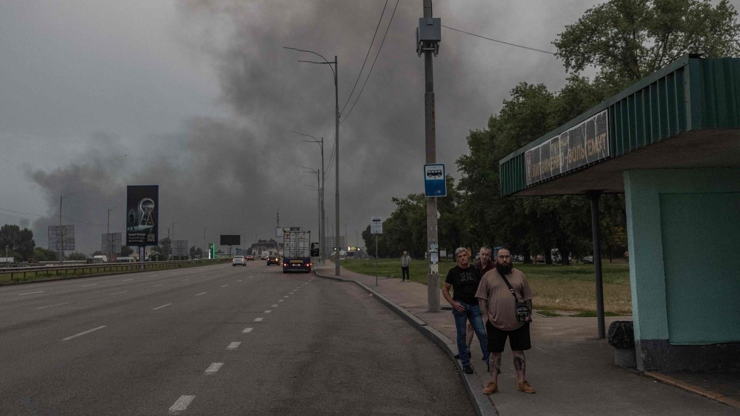 Russian barrage on Ukraine kills 9, wounds dozens