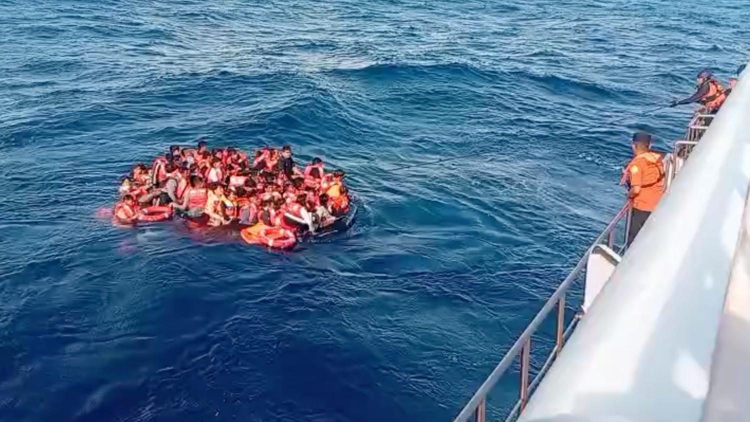 Passengers rescued as ferry catches fire