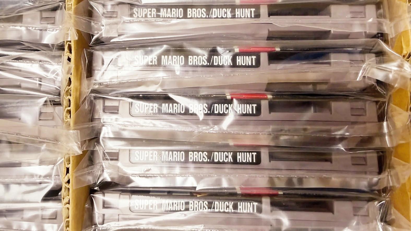 Rare Super Mario cartridges discovered