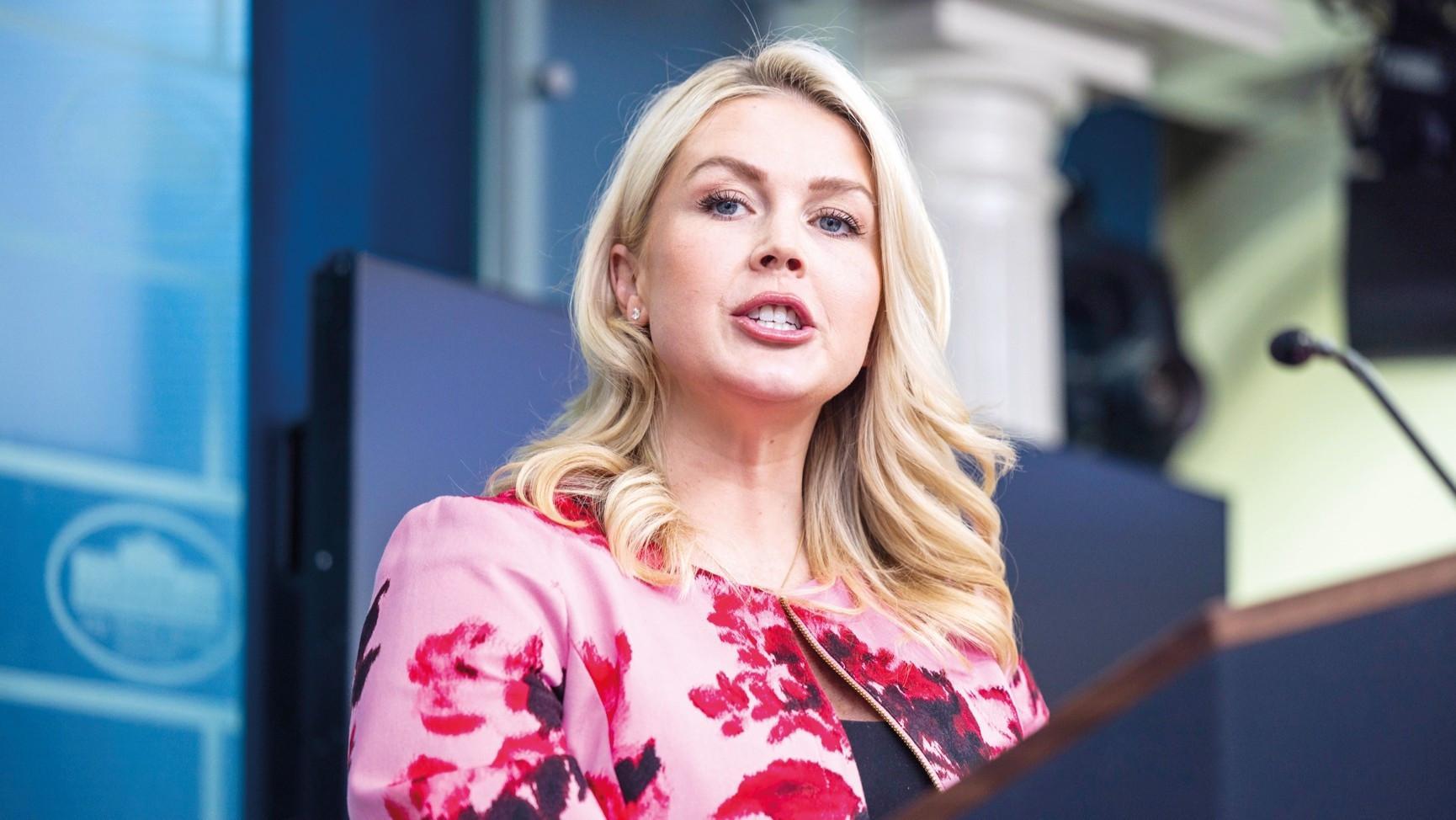 Trump’s spokesperson Leavitt to step down