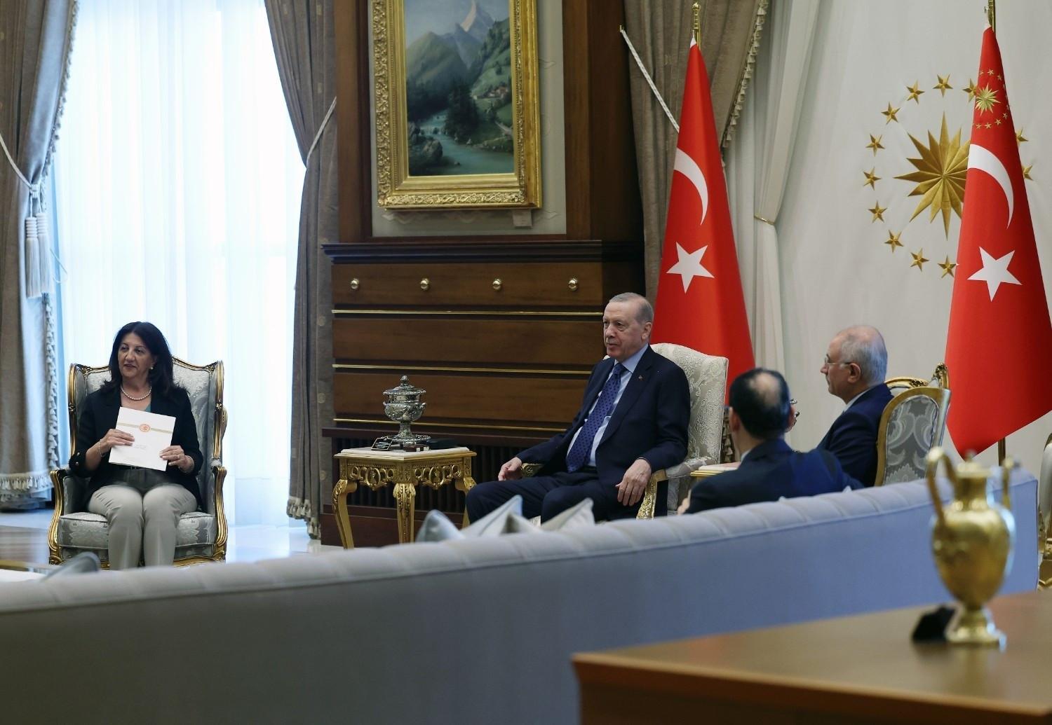 Erdoğan, DEM Party review next steps in anti-terror bid