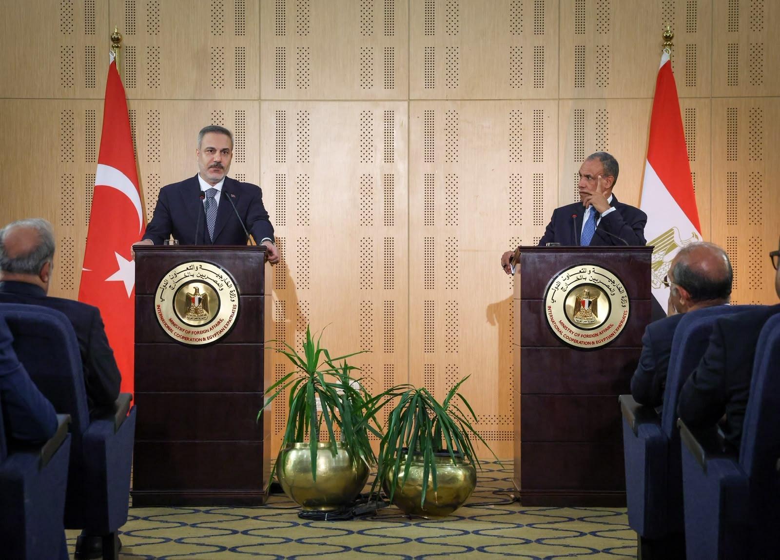 Ankara, Cairo agree on stronger Gaza response: Fidan
