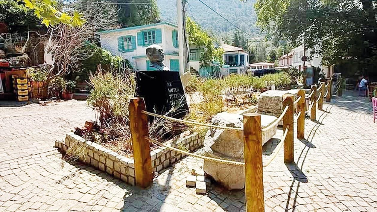 Artifacts from ancient Syrna site protected with landscaping work