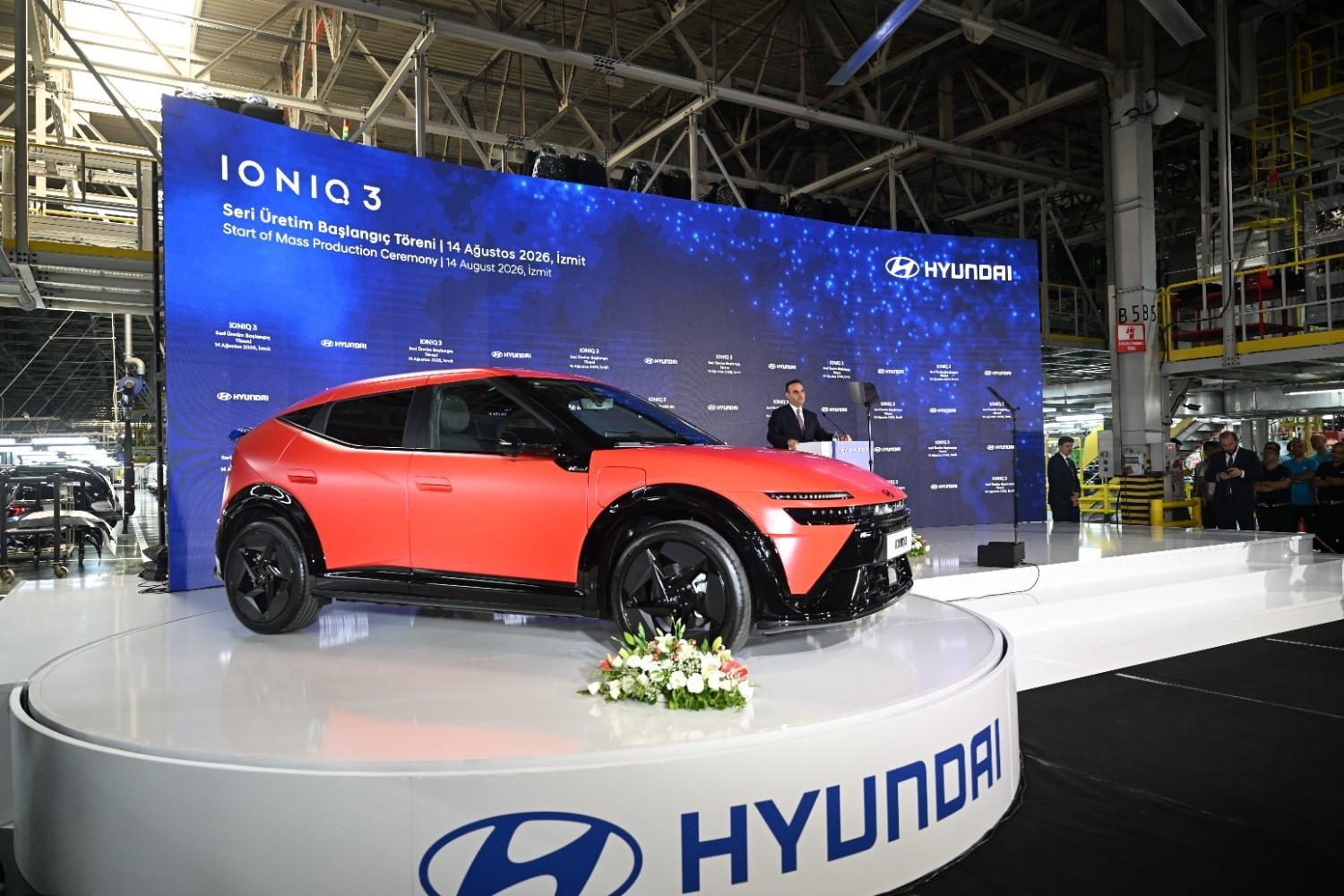Hyundai becomes first foreign carmaker to produce EV in Türkiye