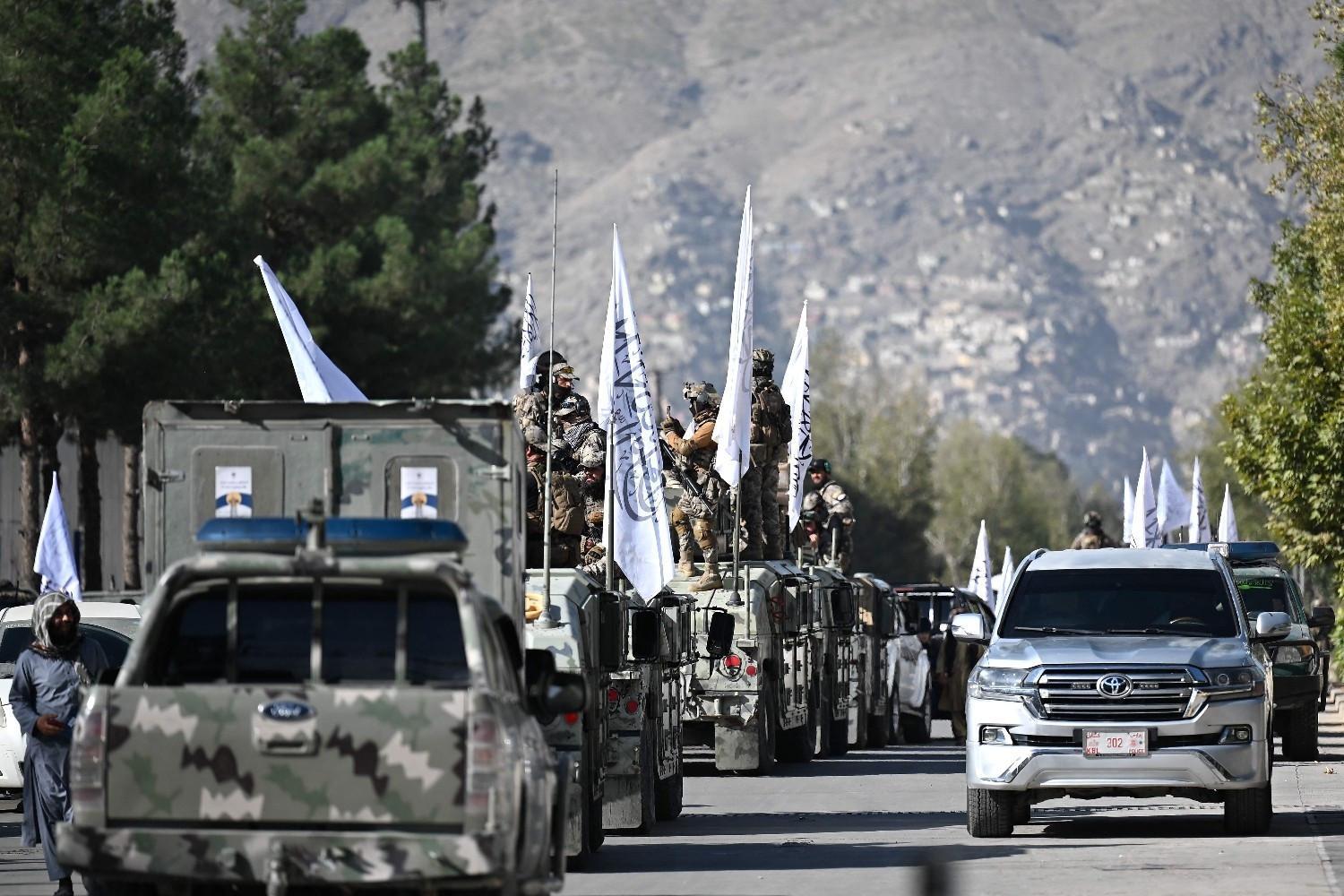 Flags, music as Taliban authorities mark five years ruling Afghanistan