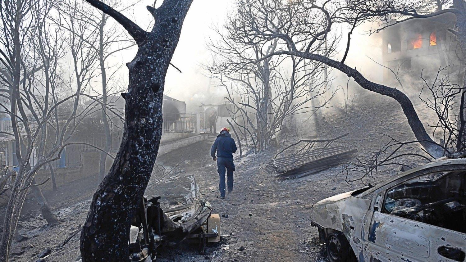 Fires near Athens controlled after claiming two lives
