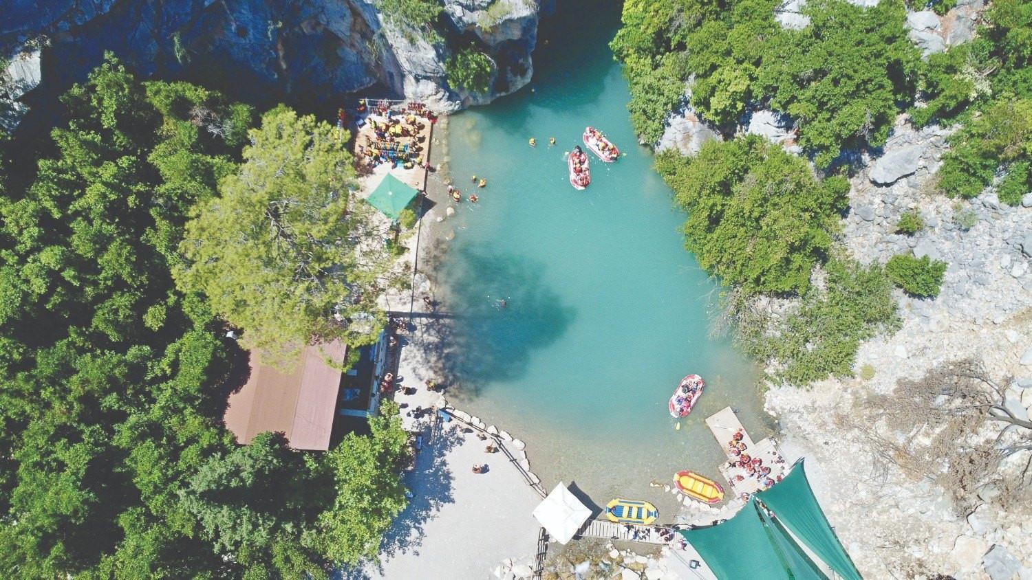 Göynük Canyon draws adventure seekers