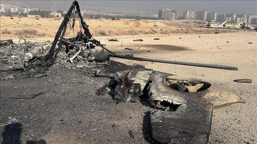Israel strikes military air base in Syria’s northwest