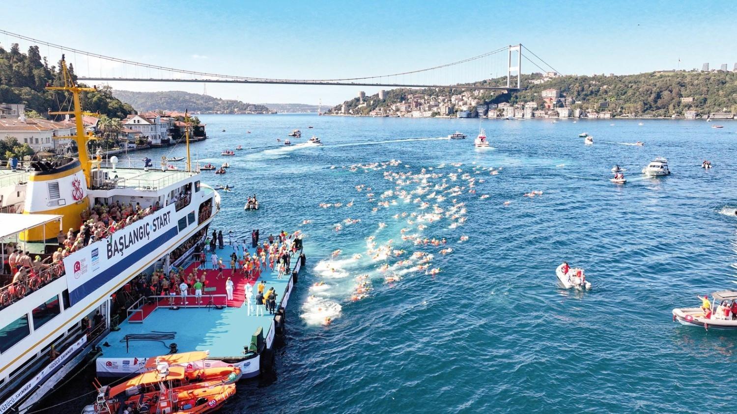 Bosphorus cross-continental swim returns with enhanced safety measures