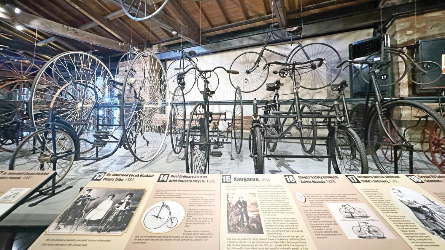Two centuries on two wheels at Koç Museum