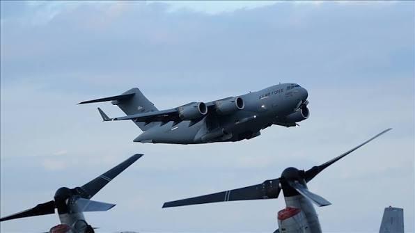 US military plane flies to Moscow: Flightradar24