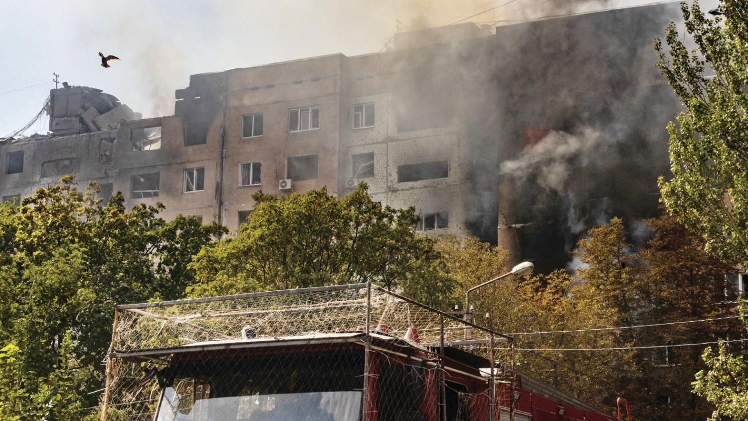 Drone strike kills two in Russia, Wildberries warehouse ablaze