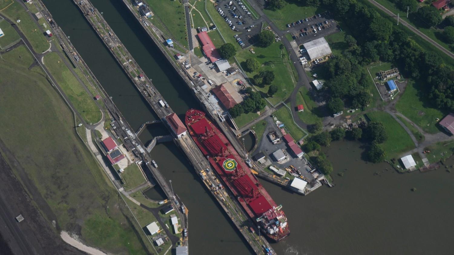 Tanker pays record $5.3 million to transit Panama Canal