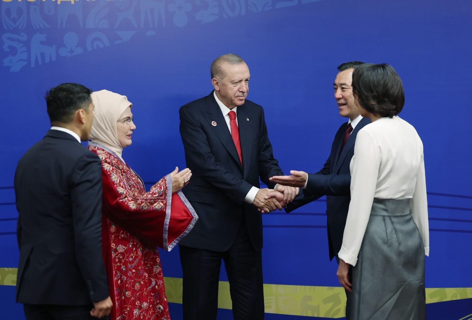Erdoğan joins regional leaders for Bishkek summit