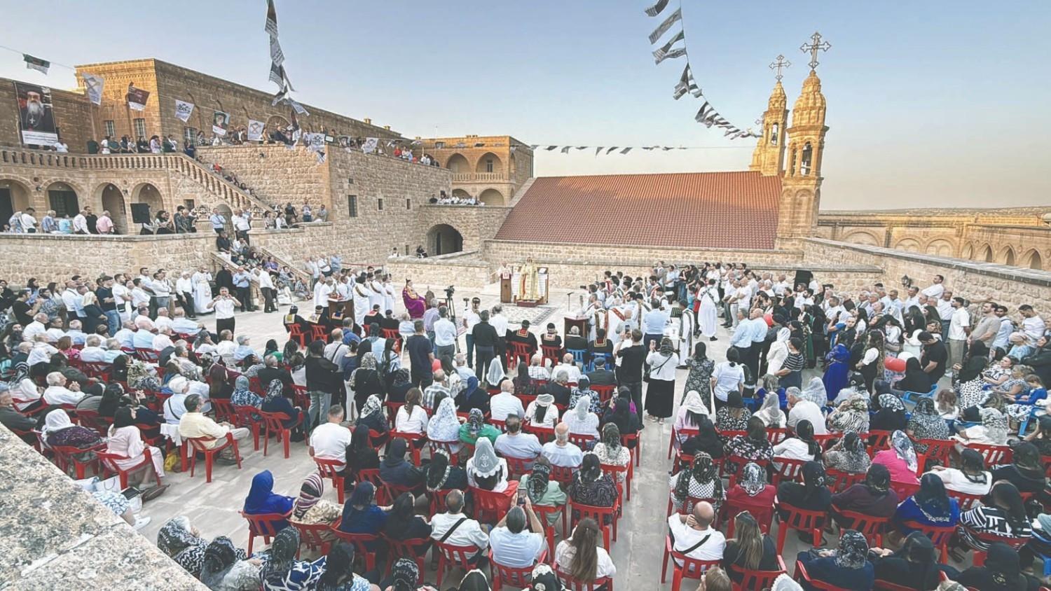 Ancient tradition brings thousands of Assyrians together at Mor Gabriel Monastery