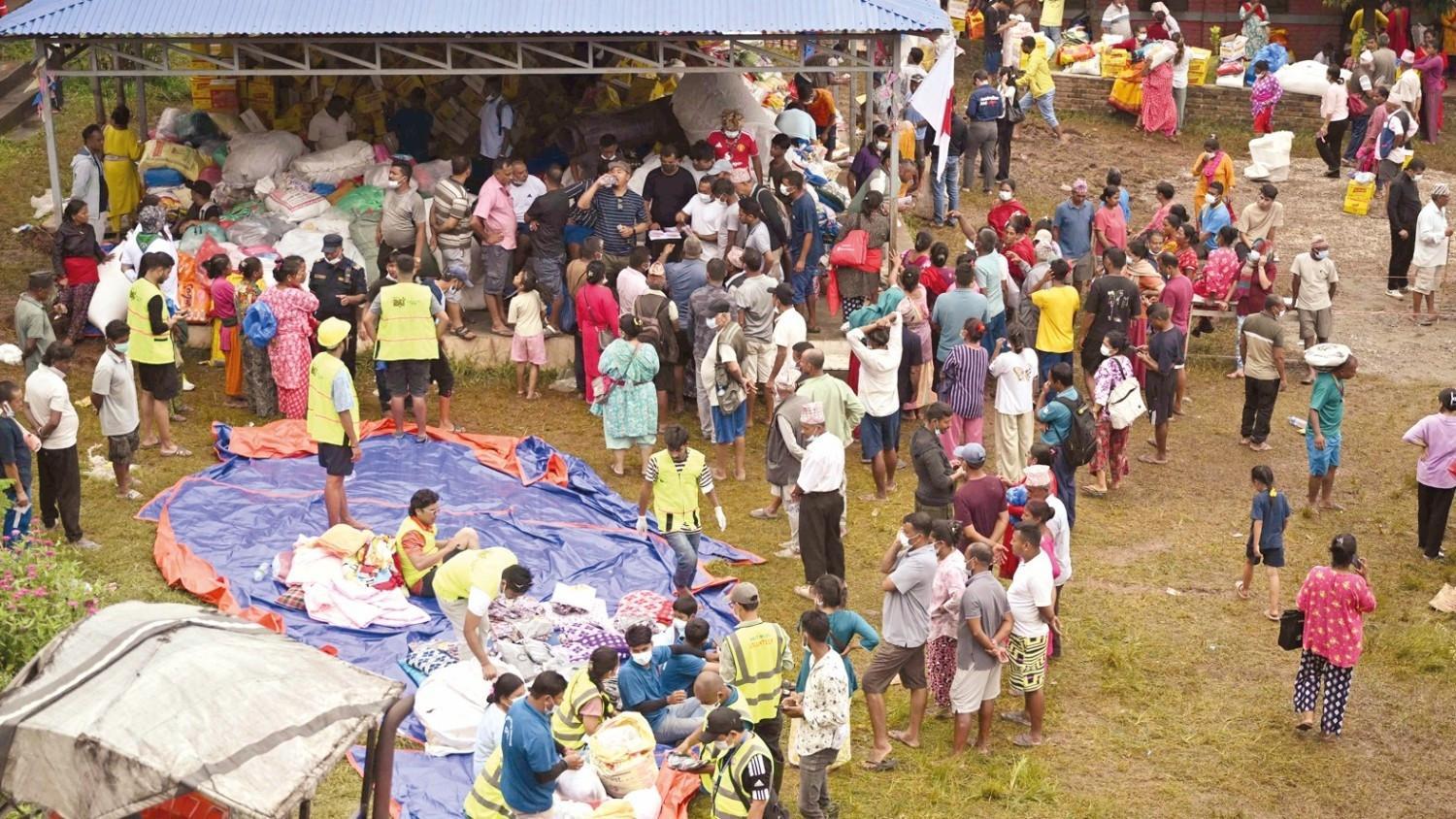 Families descend on Nepal in search of missing tourists