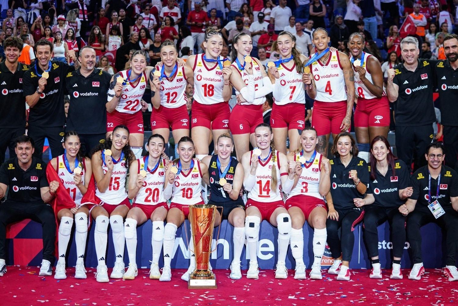 Turkish women retain European volleyball title