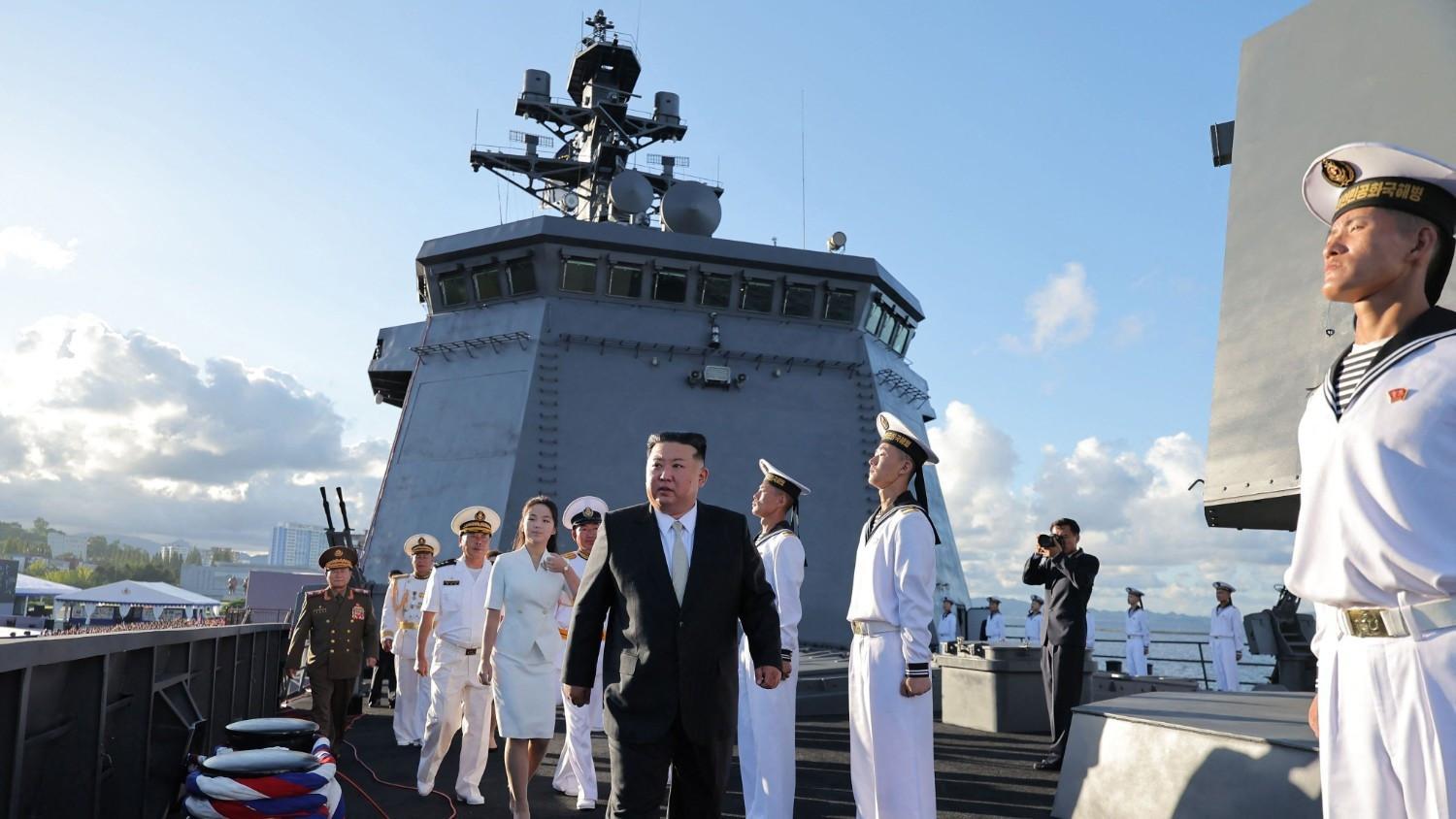 North Korea vows nuclear-armed navy as US ally drills open
