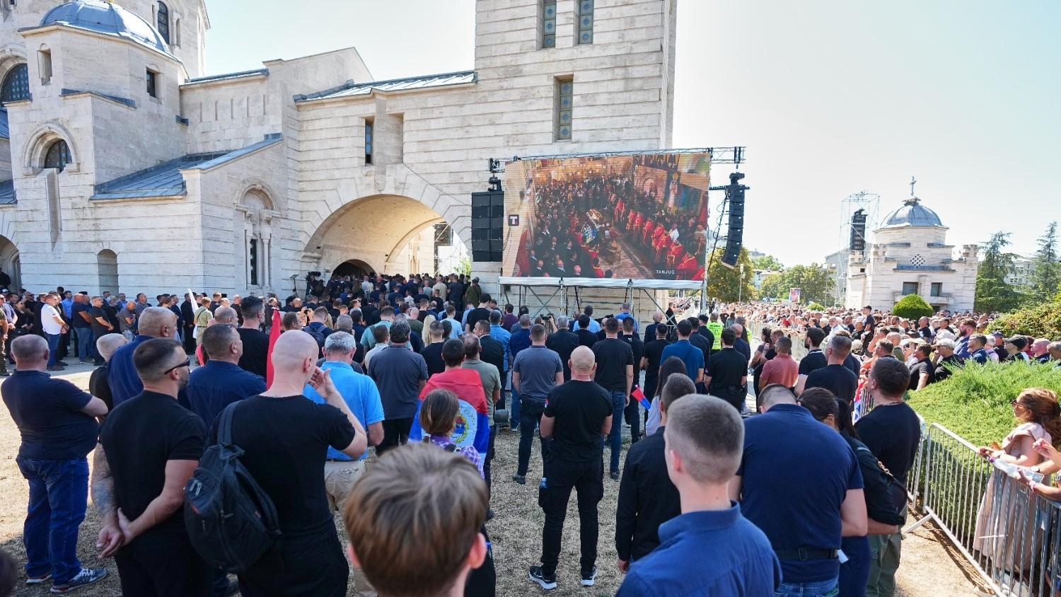 Funeral held for war criminal Ratko Mladic in Belgrade