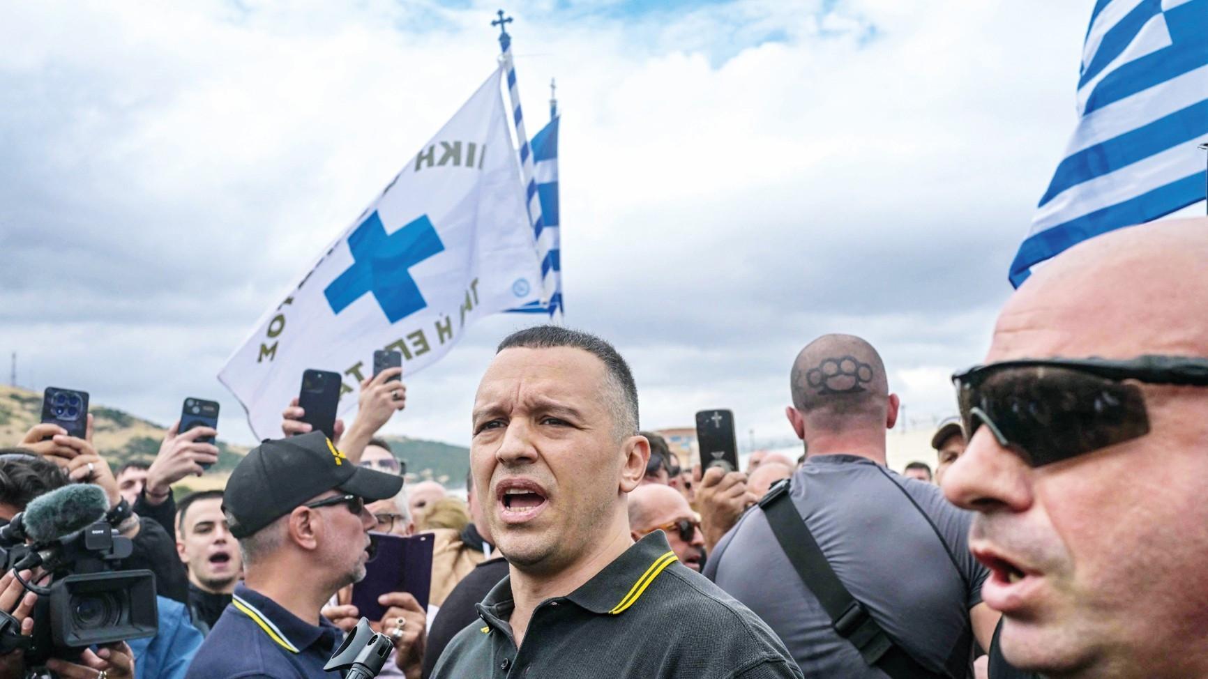 Greek neo-Nazi vows comeback after release