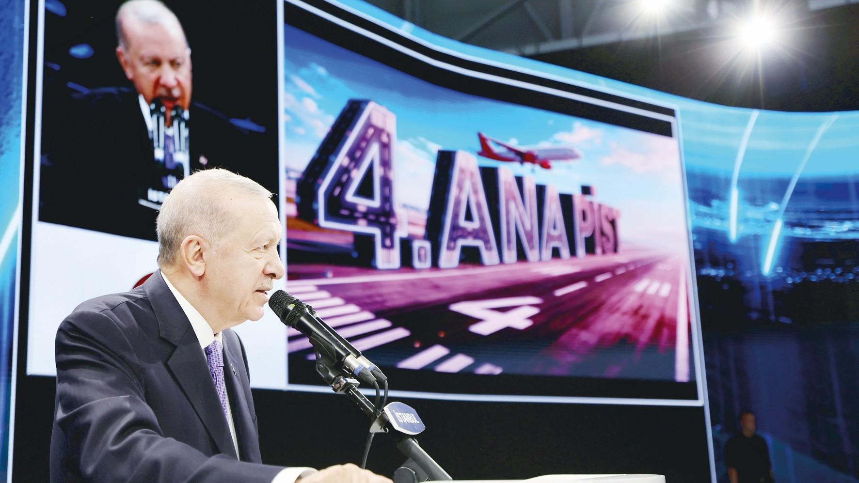 Erdoğan hails Istanbul Airport as global aviation leader