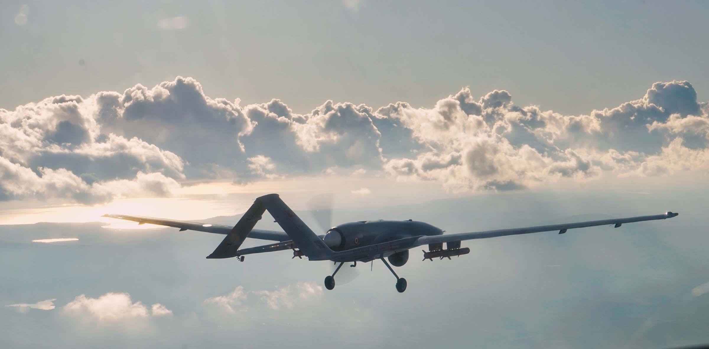 Aselsan tests electronic warfare systems on TB2 drones