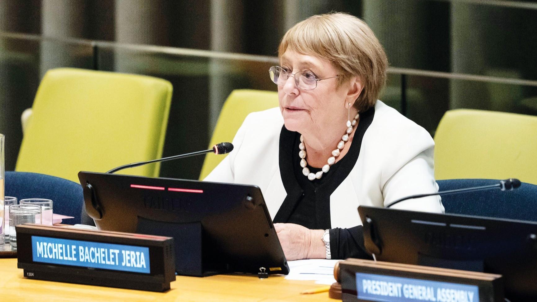Chile’s Bachelet quits race to be next UN chief