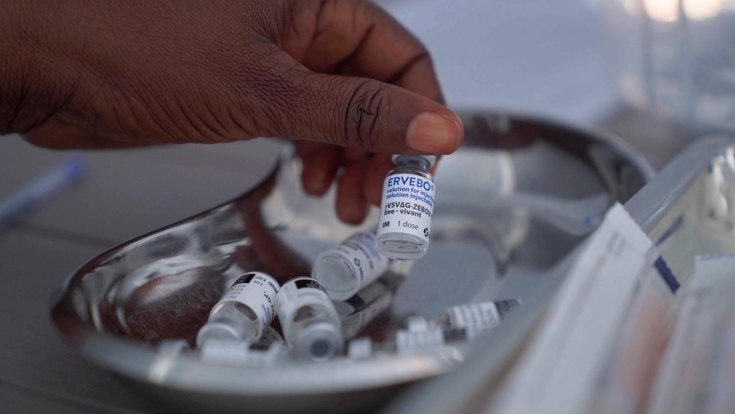 Ebola vaccine being tested in DR Congo
