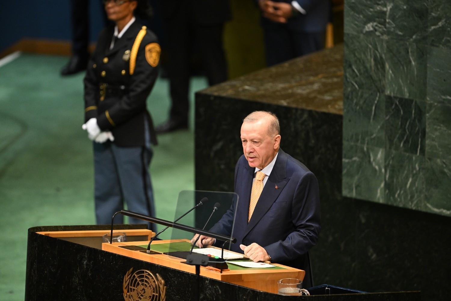 Erdoğan presses for UN reform at General Assembly