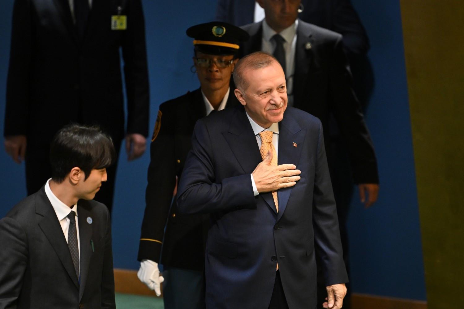 Erdoğan presses for de-escalation in UN talks