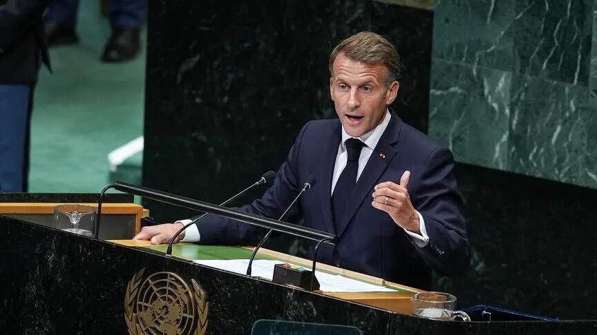 Macron’s UN speech draws rebuke from Israeli leaders