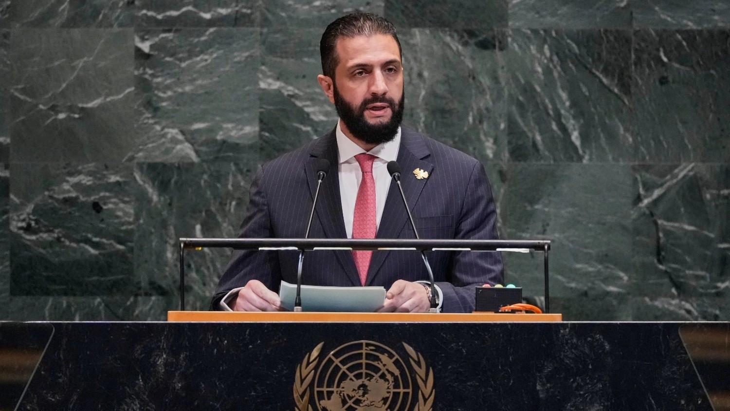 Syria seeks legal status for Turkish bases, says Sharaa